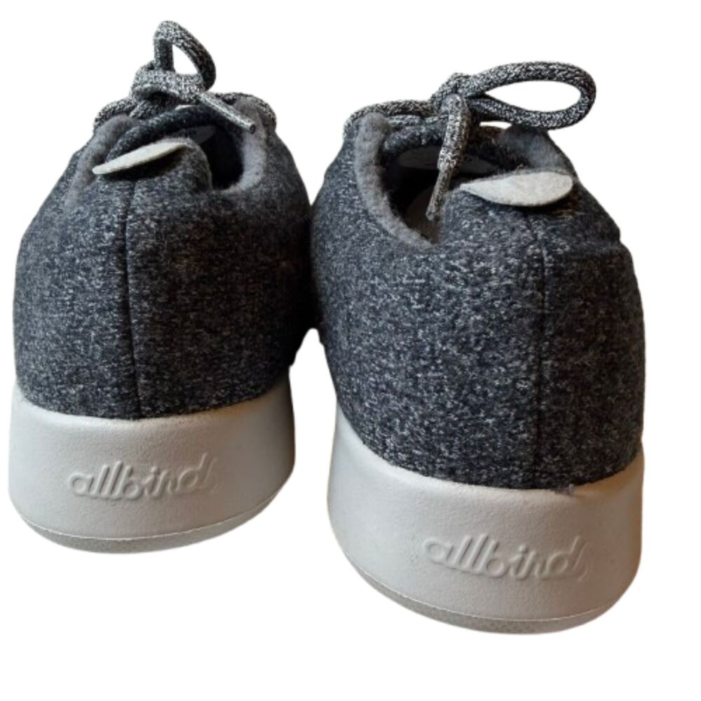 Allbirds Women's Wool Runners Merino Wool Dark Gray Sneakers Size 10 - Picture 3 of 7